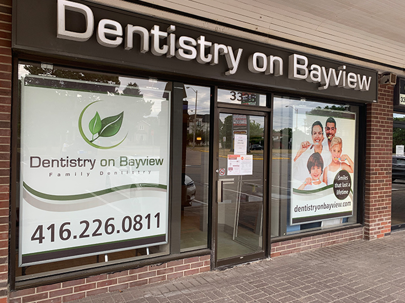 Outside View of Dentistry on Bayview